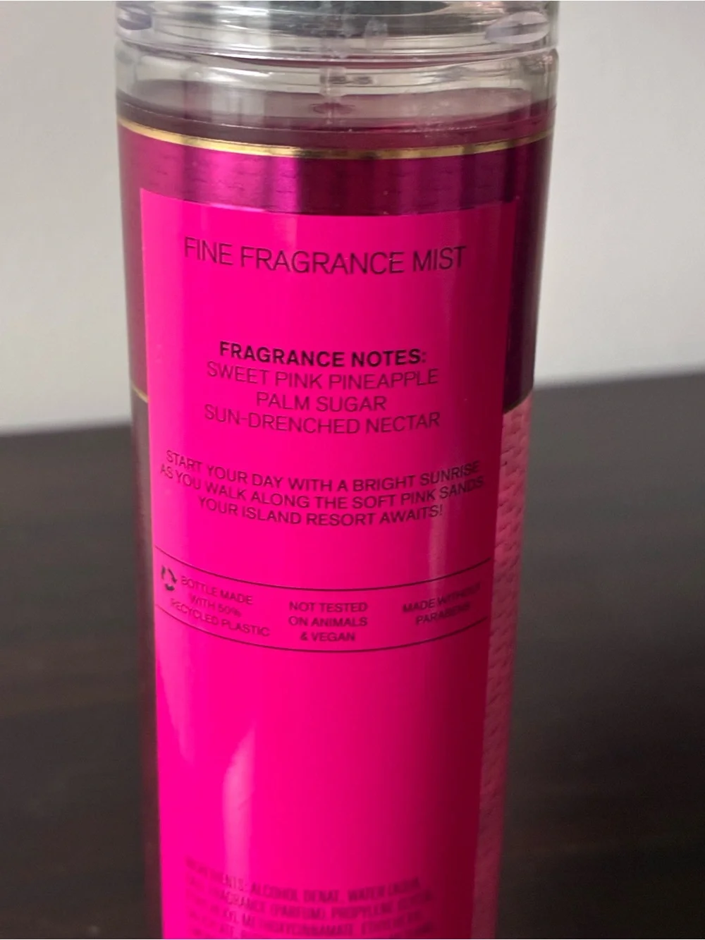 Bath & Body Works Pink Pineapple Sunrise Mist, NWT, 8 oz
